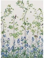 Little Greene Carta da parati Bird and Bluebell - Ceviche