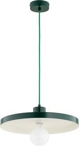 Lampadario a cavo ETERI 1xE27/15W/230V verde
