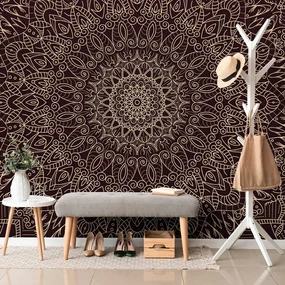 Carta da parati – Mandala ornamentale dettagliata