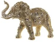 Statua Decorativa DKD Home Decor Elefante Resina Moderno (36 x 14 x 26,5 cm)