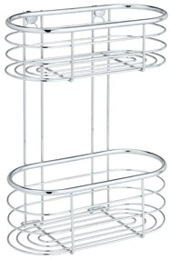 Ripiani per doccia argento 26 x 35 cm Trestina - Wenko