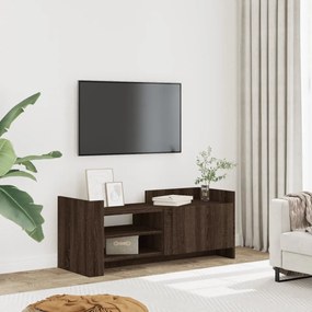 Mobile Tv Rovere Marrone 100x35x40 Cm İn Legno Multistrato /