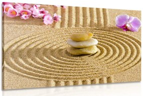 Quadro su tela – Giardino giapponese con elementi Feng Shui