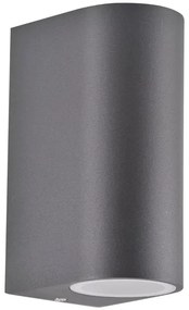 Luce Spot a parete da esterno BOSTON 2xGU10/10W/230V IP44