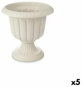 Vaso Calice Beige Plastica 47,8 x 47 x 47,8 cm (5 Unità)