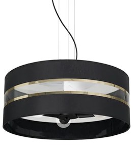 Lampadario su filo ULTIMO 3xE27/60W/230V nero