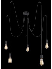 Globo A110-5 - Illuminazione a sospensione MARACANA 5xE27/60W/230V