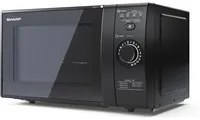 SHARP YC-GG02E-B - FORNO A MICROONDE 20L - 800W - CONTROLLO DIGITALE - GRILL - 11 LIVELLI DI POTENZA - BLACK