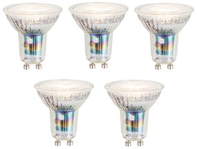 Set di 5 lampadine LED Smart GU10 50mm dimmerabili 4,7W 345 lm 2700-6500K