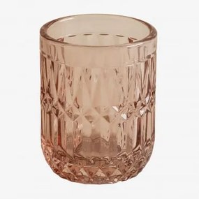 Bicchiere in vetro 30 cl Ovie Rosa - Sklum