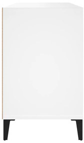 Scarpiera Bianca 102x36x60 cm in Legno Multistrato