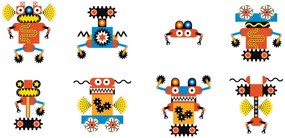 Kinoptik - robot - 60 magneti