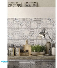 Marazzi "Pottery" Decoro Azulejo Rett.25x76