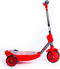 Monopattino Elettrico a Batteria 3 Ruote per Bambini Sparabolle con Licenza Disney Cars...