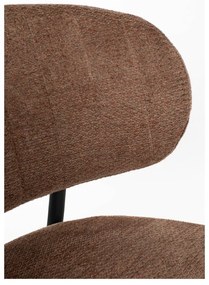 Poltrona arancio-marrone Sanne - White Label