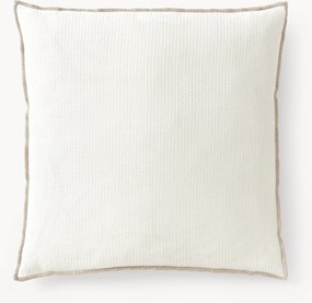 Coperta a quadri reversibile con frange Edison