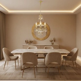 Lampada da soffitto EBT012-3CP GOLD