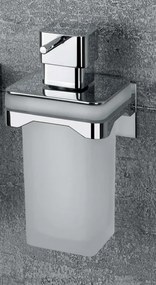 Colombo Forever b9333 dispenser Spandisapone liquido a Muro in Vetro Acidato Naturale cromo