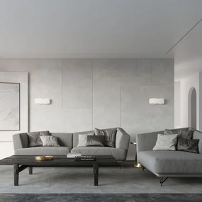 Sollux SL.1017 - Applique TILA 1xG9/40W/230V 30 cm bianca