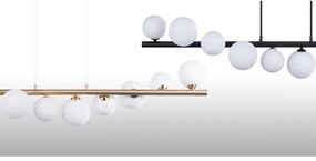 Azzardo AZ4406 - Lampadario su corda SYBILLA 7xG9/25W/230V nero