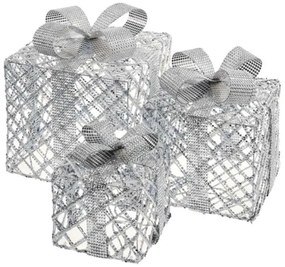 Decorazione natalizia LED 72xLED/1,35W/230V argento