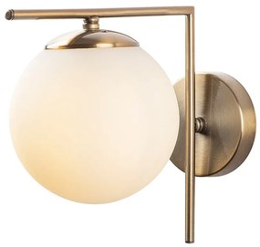 Lampada da parete bianca/dorata ø 15 cm Antique – Opviq lights