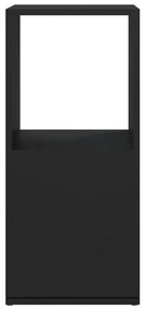 Armadietto Girevole Nero 34,5x34,5x75,5 cm Truciolato