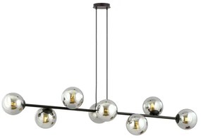 Paralume di ricambio per lampadario e applique ROSSI pr. 14 cm grigio/fumo