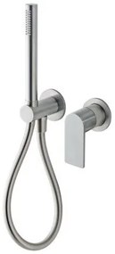 Treemme 3.6 RWIT9AD4IS01 miscelatore monocomando incasso doccia con doccetta senza parte incasso inox satinato