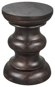 Tavolino rotondo in mango massiccio ø 30 cm Jonah – WOOOD