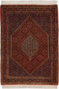 Bidjar Tappeto 120 x 160 Blu (Iran) Annodato A Mano
