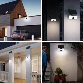 Brilagi - Applique a LED solare con sensore ROOF LED/13W/5V IP65