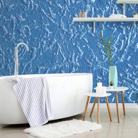 Carta da parati – Struttura Blu