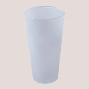 Confezione da 4 Bicchieri in Vetro 45 cl Ainara Mousse Blu lavanda - Sklum