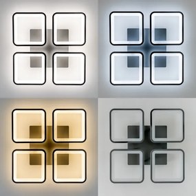 Brilagi - Lampadario a plafone LED dimmerabile SQUARED LED/85W/230V 3000-6500K + +TC