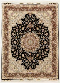 Tabriz Tappeto 210x150 (Iran) Annodato A Mano