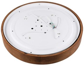 Brilagi - Plafoniera LED CARVALHO 4xE27/60W/230V finitura rovere ciliegio Ø 57,5 cm