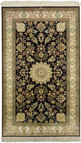 Ghom Tappeto 160 x 100 Beige (Cina) Annodato A Mano