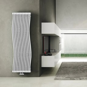 Termoarredo bagno IRSAP 180.2x48.1 cm interasse 1735 mm bianco serie Tesi Runner