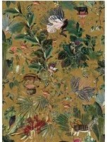 Moooi for Arte Carta da parati Menagerie of Extinct Animals - MO2074 - Curry