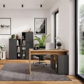 Set da ufficio angolare 90x120 cm Adrano - Germania