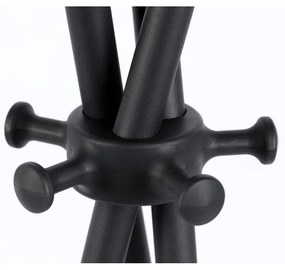 Appendiabiti in acciaio nero Darwin - White Label