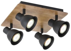 Rabalux 5905 - Faretto MAC 4xGU10/35W/230V