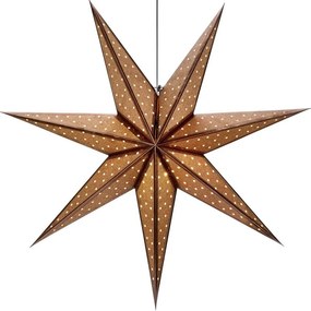 Decorazione luminosa marrone con motivo natalizio ø 45 cm Glitter - Markslöjd