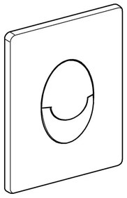 GROHE 38505P00 - Placca di comando SKATE AIR 156 × 197 mm cromo opaco