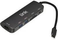 Link docking station usb-c con 6 porte - LKDOCK6