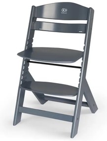 KINDERKRAFT - Sedia da pranzo per bambini ENOCK grigia