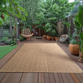 Tappeto da interno ed esterno marrone 240x340 cm Timber 1404 – Ayyildiz Carpets