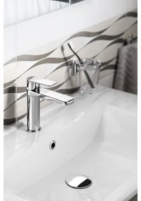 Aqualine - Rubinetto del lavandino DAPHNE 15,5 cm cromo lucido