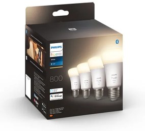 SET 4x Lampadine LED Dimmerabili Philips Hue BIANCO A60 E27/9W/230V 2700K